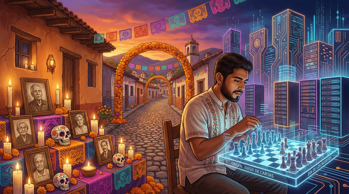 开元棋牌品牌起源故事墨西哥亡灵节场景